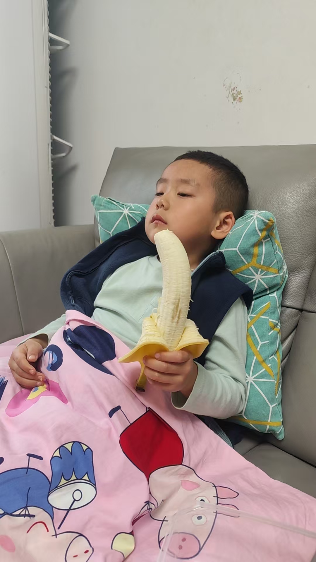 生病了啊